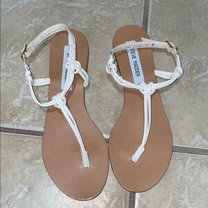 Steve Madden White Women's Sandals